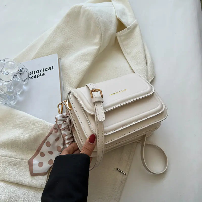 Women’s Fashion Simple Small Square Crossbody Bag